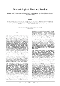 Odonatological Abstract Service