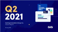 Gig Q2 2021 Presentation