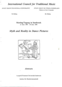 Myth and Reality in Dance Pictures