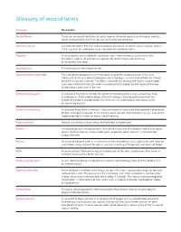 Wounds Definitions