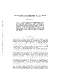 Arxiv:2108.06059V1 [Math.GT] 13 Aug 2021 Ized Volume of Quasi-Fuchsian Manifolds