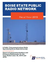 Boise State Radio Network