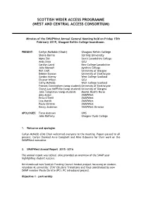 Scottish Wider Access Programme (West and Central Access Consortium)