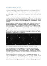 Discovery of Comet C/2013 R1