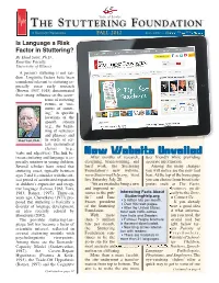 Fall 2012 Newsletter