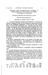 GALACTIC and EXTRAGALACTIC STUDIES, IV. Absolute Magnitudes