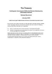 Organisation Submission