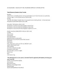 The Following Tools Can Be Used As a Student Tool Kit