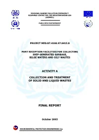 Activity a Final Report