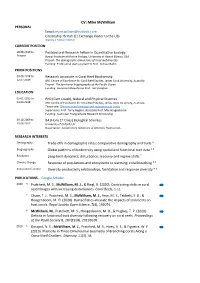 CV: Mike Mcwilliam PERSONAL Email: Mjmcwilliam@Outlook.Com Citizenship: British (J1 Exchange Visitor to the US) Website | Twitter | Github
