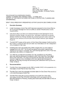 Draft Cole Green Way Greenspace Action Plan 2018-2023 Consultation Pdf 128 Kb