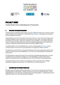 PROJECT BRIEF Castle Street Vision & Development Framework