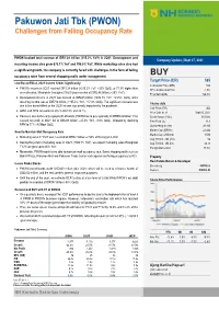 PWON) Challenges from Falling Occupancy Rate