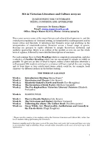 Texts, Contexts and Afterlives