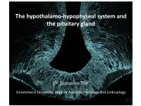 The Hypothalamo-Hypophyseal System and the Pituitary Gland