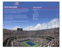 2013 Fan Guide