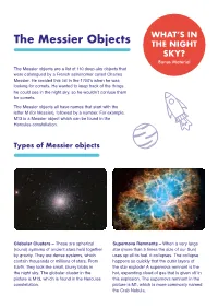 The Messier Objects