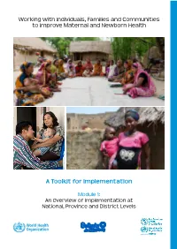 A Toolkit for Implementation