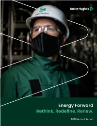 Energy Forward Rethink. Redefine. Renew