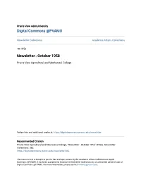 Newsletter Collections Academic Affairs Collections