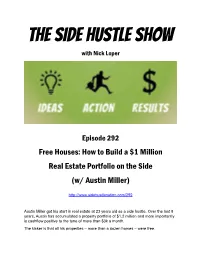 The Side Hustle Show