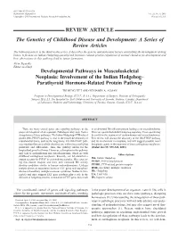 A Series of Review Articles Developmental Pathways in Musculos