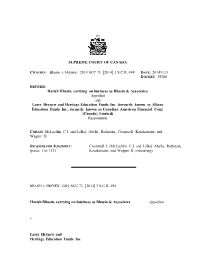 Bhasin V. Hrynew, 2014 SCC 71, [2014] 3 S.C.R