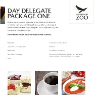 Day Delegate Package