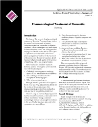 Dementia Summary