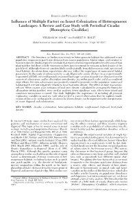 Influence of Multiple Factors on Insect Colonization of Heterogeneous