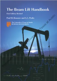 Petroleum Extension-The University of Texas at Austin I
