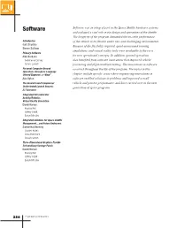 Software Software Was an Integral Part in the Space Shuttle Hardware Systems and It Played a Vital Role in the Design and Operations of the Shuttle