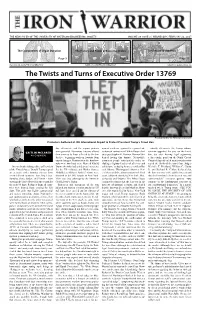 The Twists and Turns of Executive Order 13769