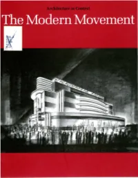 Aspects of Architectural Drawings in the Modern Era