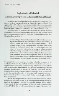 Explosión in a Cathedral