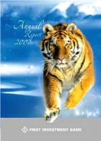 Report 2007 Worldreginfo - D8b35ff3-6Aed-4D8b-8345-B6e77d988b88 Table of Contents