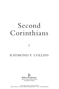 Second Corinthians