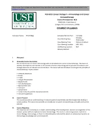 Course Syllabus