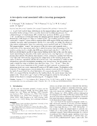 Ejecta Event Associated with a Two&Hyphen;Step Geomagnetic Storm