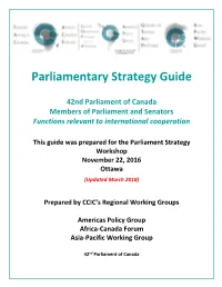 Parliamentary Strategy Guide