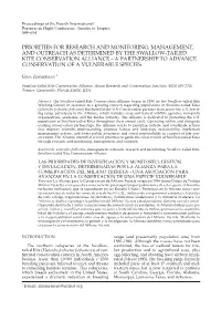 Priorities for Research and Monitoring, Management