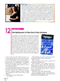 The Restaurant at the End of the Universe