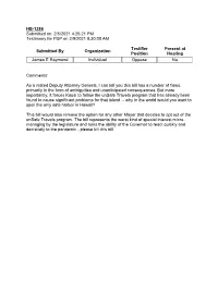 HB-1286 Submitted On: 2/5/2021 4:25:21 PM Testimony for PDP on 2/9/2021 8:30:00 AM Submitted by Organization Testifier Position