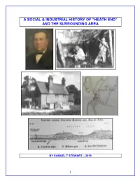 Heath End” and the Surrounding Area