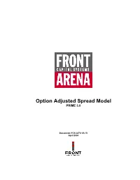 Option Adjusted Spread Model PRIME 3.0