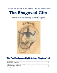 The Bhagavad Gita “The Song of the Lord” 1