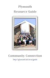 Plymouth Resource Guide Community Connection