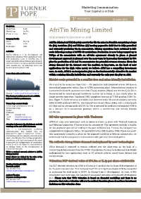 Afritin Mining Limited