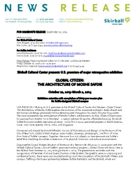 Global Citizen: the Architecture of Moshe Safdie