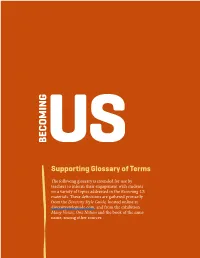 Glossary of Terms